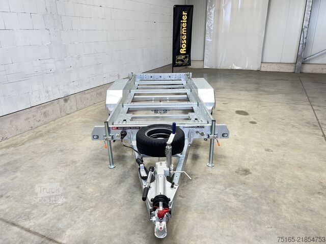 Transportoare de utilaje și remorci pentru excavatoare Brian James Chassis Plant Generator Maschinentransporter