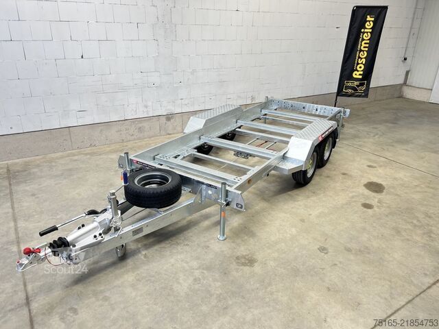 ناقلات الماكينات ومقطورات الحفارات Brian James Chassis Plant Generator Maschinentransporter