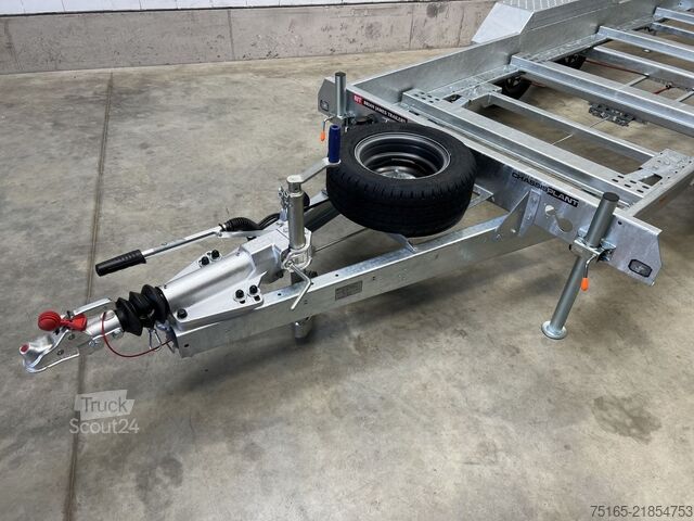 Transportoare de utilaje și remorci pentru excavatoare Brian James Chassis Plant Generator Maschinentransporter