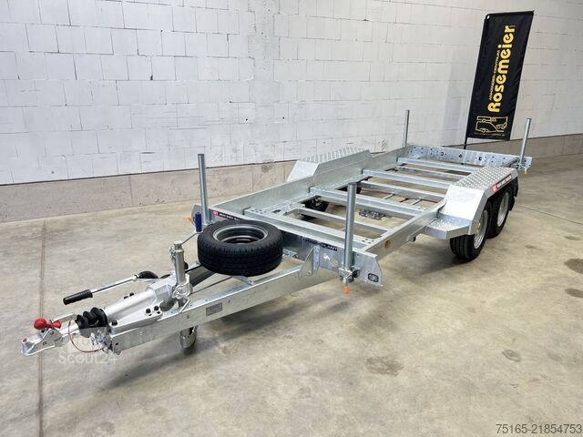 Transportoare de utilaje și remorci pentru excavatoare Brian James Chassis Plant Generator Maschinentransporter