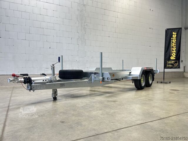 Transportoare de utilaje și remorci pentru excavatoare Brian James Chassis Plant Generator Maschinentransporter