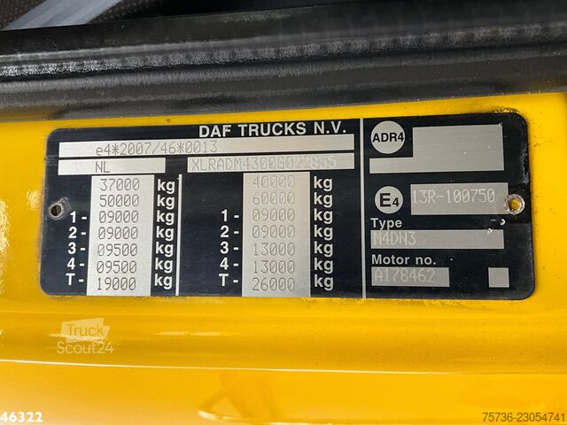  Ginaf X6 4341 8x4H Euro 6 Multilift 30 Ton haakarmsys...