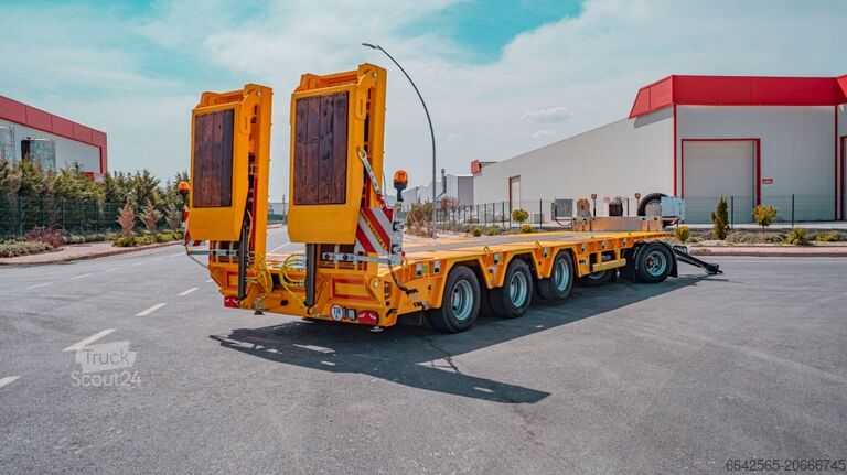 нискачелен ремарке Raptor Trailer 2-3-4 Axles Remorque Trailers