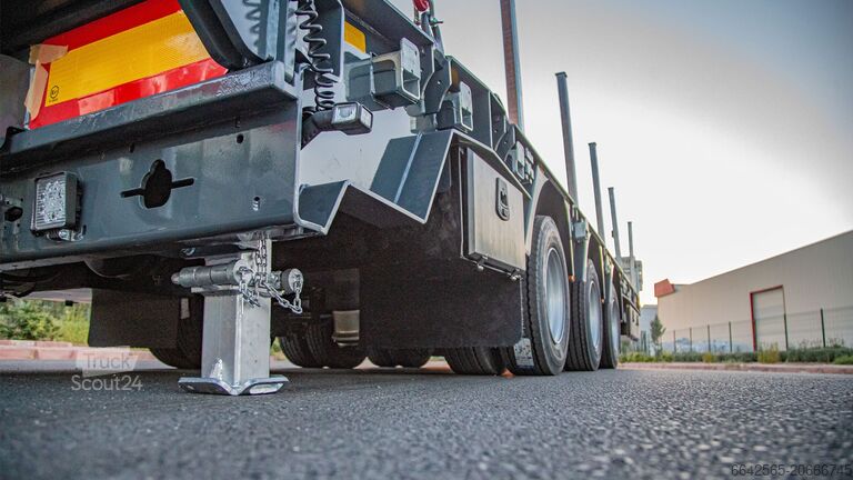 нискачелен ремарке Raptor Trailer 2-3-4 Axles Remorque Trailers