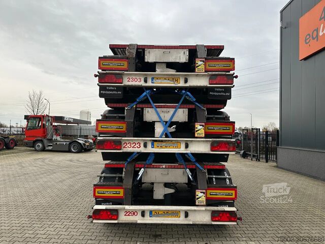 Containertransport Burg stack of 3x BURG 20FT ADR (EX/II, EX/III, FL, A...