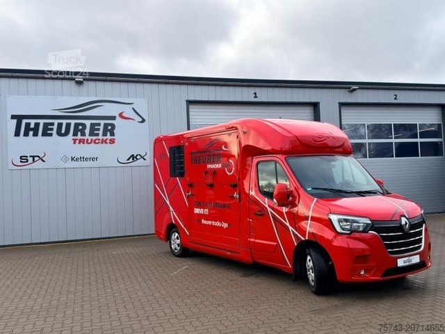 Przyczepa do przewozu bydła RENAULT Master STX Haras 3 sitzer