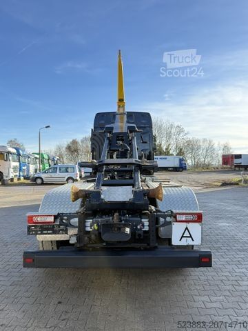 Camión portacontenedores de gancho RENAULT T480 Palfinger*Lift-Lenk*hydr. Unterfahrschutz*