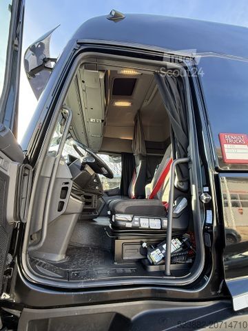 Camión portacontenedores de gancho RENAULT T480 Palfinger*Lift-Lenk*hydr. Unterfahrschutz*