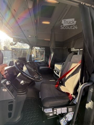 Camión portacontenedores de gancho RENAULT T480 Palfinger*Lift-Lenk*hydr. Unterfahrschutz*