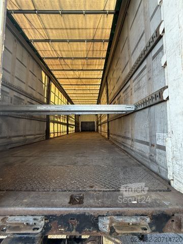 Open semitrailer with tarp KRONE SD *XL*Standard*Liftachse*TÜV 04.26*STAPLER!