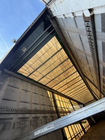 Open semitrailer with tarp KRONE SD *XL*Standard*Liftachse*TÜV 04.26*STAPLER!