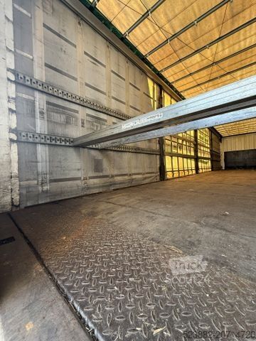Open semitrailer with tarp KRONE SD *XL*Standard*Liftachse*TÜV 04.26*STAPLER!