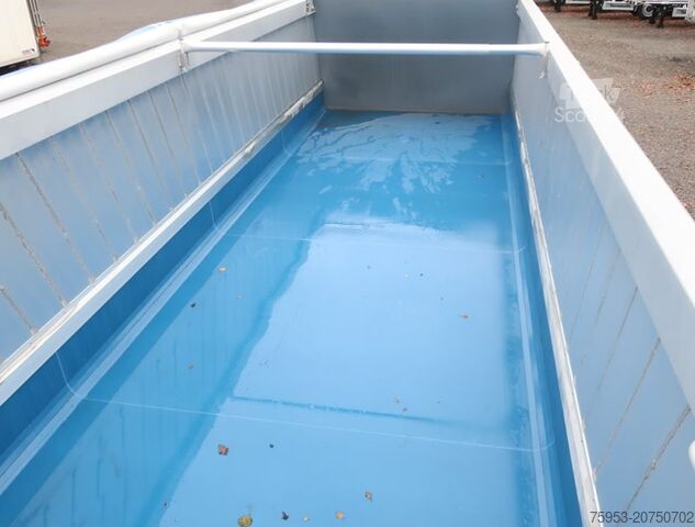 Naczepa wywrotka Schmitz SKI 24 27,2m³ Alu Kasten Kunstoffboden Alcoa neu