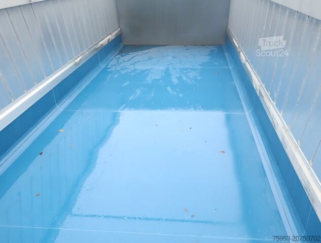 Naczepa wywrotka Schmitz SKI 24 27,2m³ Alu Kasten Kunstoffboden Alcoa neu