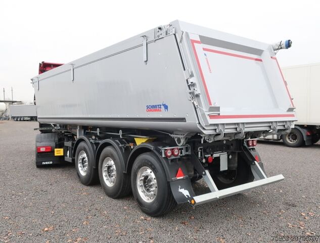 Naczepa wywrotka Schmitz SKI 24 27,2m³ Alu Kasten Kunstoffboden Alcoa neu