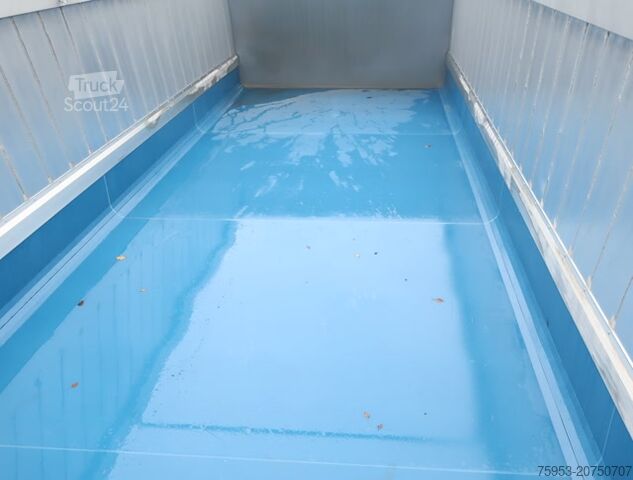 Naczepa wywrotka Schmitz SKI 24 27,2m³ Alu Kasten Kunstoffboden Alcoa neu