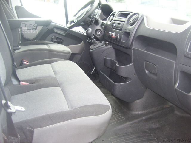 Transportador con plataforma y toldo RENAULT Master 150 EURO5 LBW 3,5T Zwillingsachse