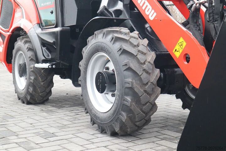 Riteņu iekrāvējs Manitou MLA 5-50 H | BUCKET | QUICK COUPLER | NEW UNUSED