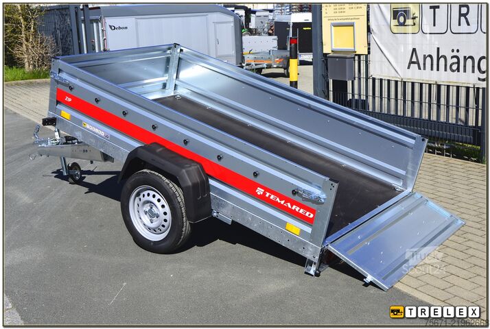 Remorcă auto Temared ZIP 2312 KIP 750 kg sehr viel Funktion!