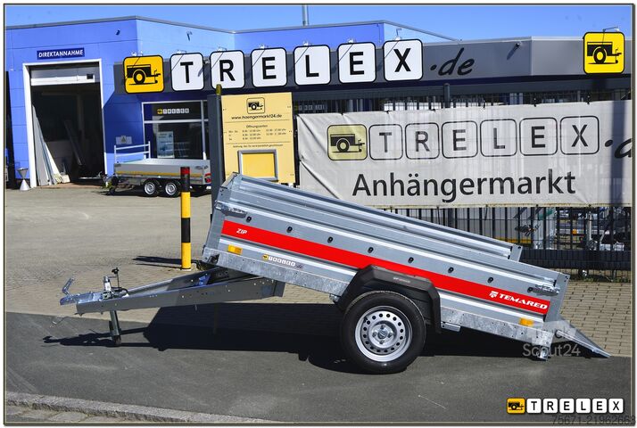 Remorcă auto Temared ZIP 2312 KIP 750 kg sehr viel Funktion!
