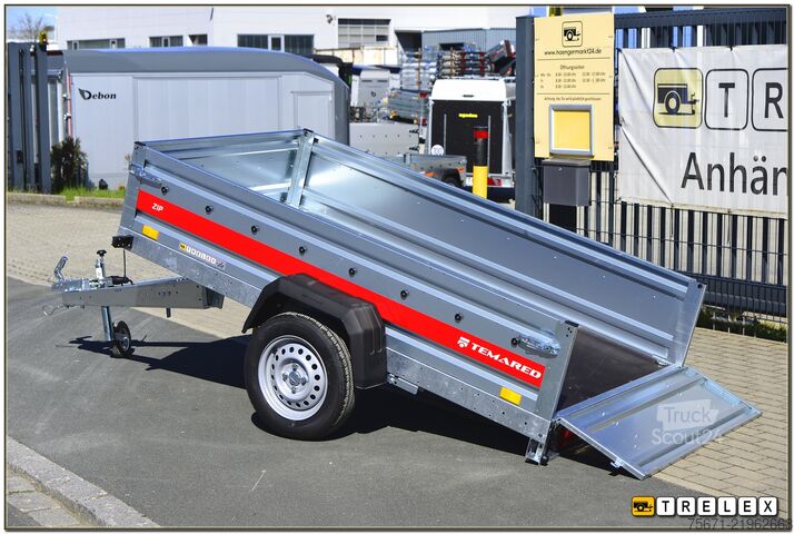 Remorcă auto Temared ZIP 2312 KIP 750 kg sehr viel Funktion!