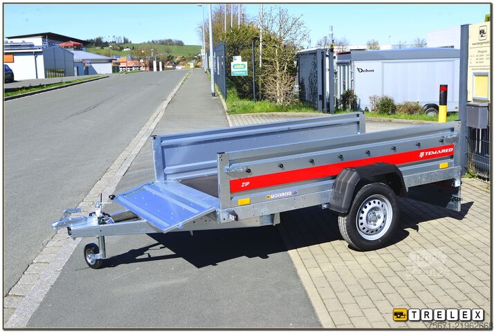 Remorcă auto Temared ZIP 2312 KIP 750 kg sehr viel Funktion!