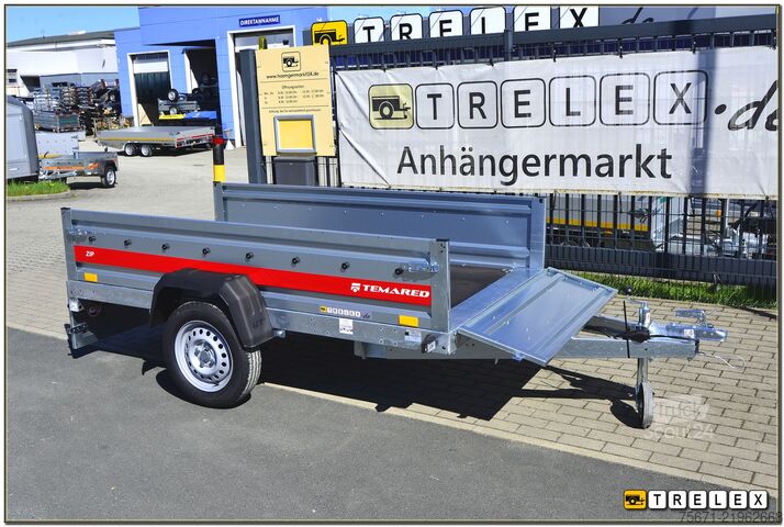 Remorcă auto Temared ZIP 2312 KIP 750 kg sehr viel Funktion!