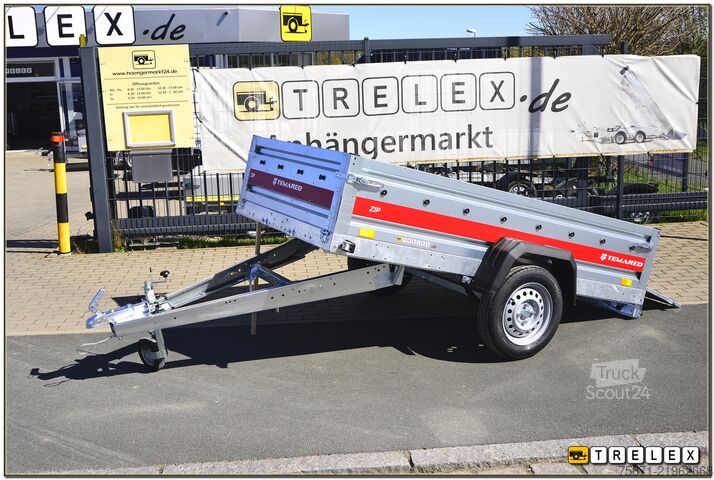 Remorcă auto Temared ZIP 2312 KIP 750 kg sehr viel Funktion!