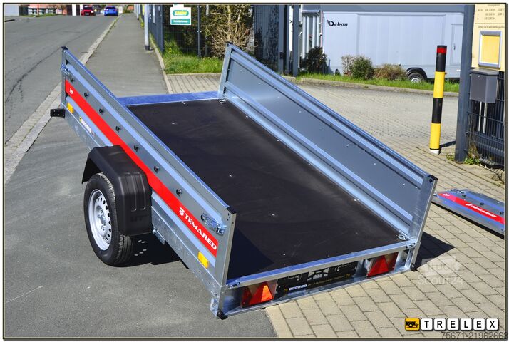 Remorcă auto Temared ZIP 2312 KIP 750 kg sehr viel Funktion!