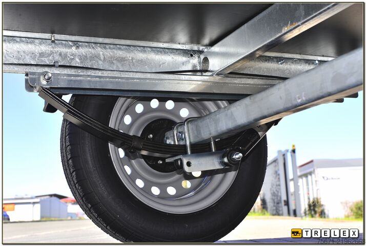 Remorcă auto Temared ZIP 2312 KIP 750 kg sehr viel Funktion!