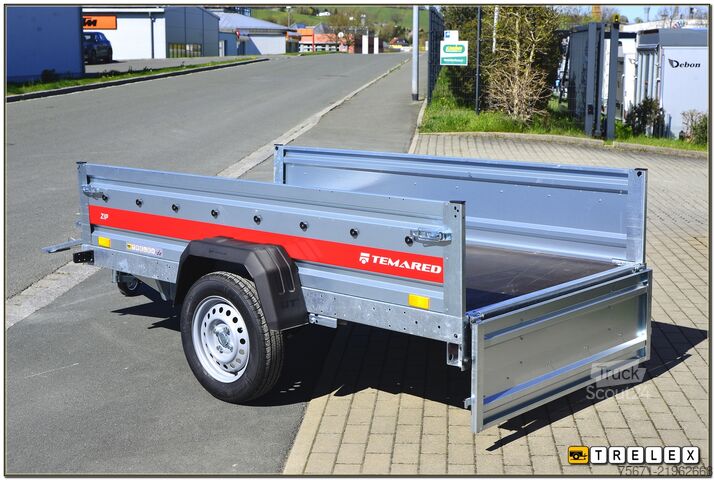 Remorcă auto Temared ZIP 2312 KIP 750 kg sehr viel Funktion!