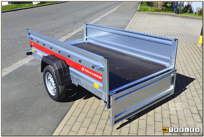 Remorcă auto Temared ZIP 2312 KIP 750 kg sehr viel Funktion!