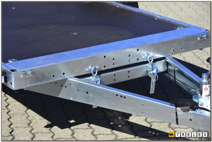 Remorcă auto Temared ZIP 2312 KIP 750 kg sehr viel Funktion!