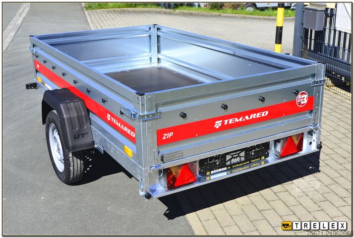 Remorcă auto Temared ZIP 2312 KIP 750 kg sehr viel Funktion!