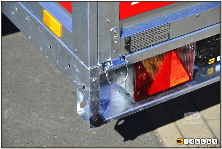 Remorcă auto Temared ZIP 2312 KIP 750 kg sehr viel Funktion!
