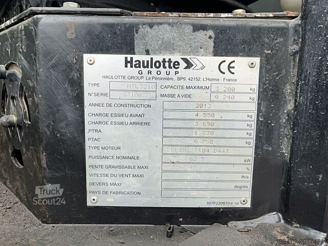 Teleskopstapler Haulotte HTL3210