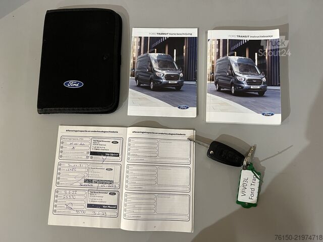 Tovornjak s ploščadjo in žerjavom Ford Transit 350 2.0 TDCI L2 Trend RWD Open Laadbak ...