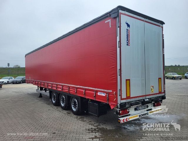 Otevřený návěs s plachtou Schmitz Cargobull Schiebeplane Mega