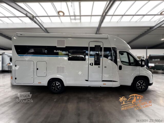 Camping-car semi-intégré HOBBY OnTour T 710 GE Markise RFK  TV AHK DUO Control
