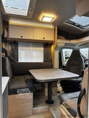 Camping-car semi-intégré HOBBY OnTour T 710 GE Markise RFK  TV AHK DUO Control