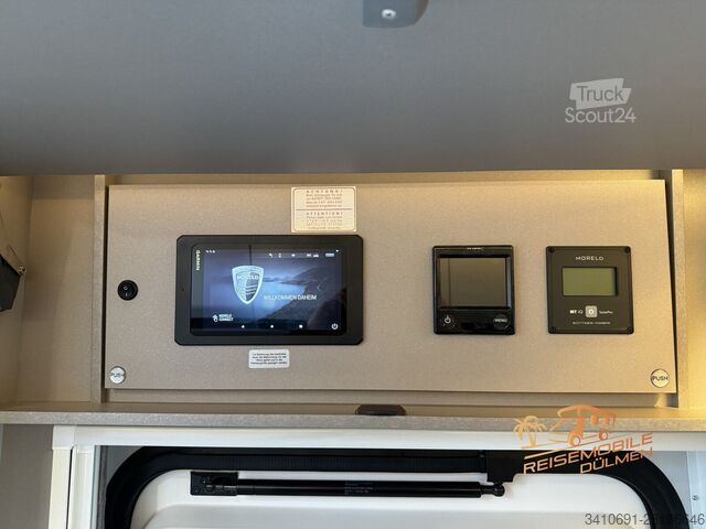 Camping-car intégral MORELO Loft Premium 86 LB Hubbett! 5 Gurtplätze!