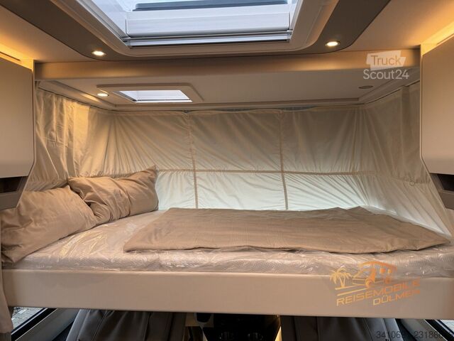 Camping-car intégral MORELO Loft Premium 86 LB Hubbett! 5 Gurtplätze!