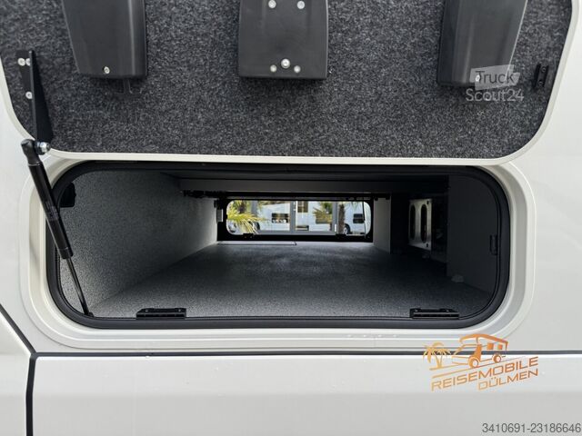 Camping-car intégral MORELO Loft Premium 86 LB Hubbett! 5 Gurtplätze!
