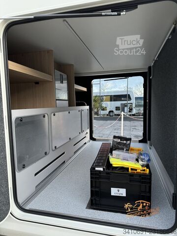 Camping-car intégral MORELO Loft Premium 86 LB Hubbett! 5 Gurtplätze!