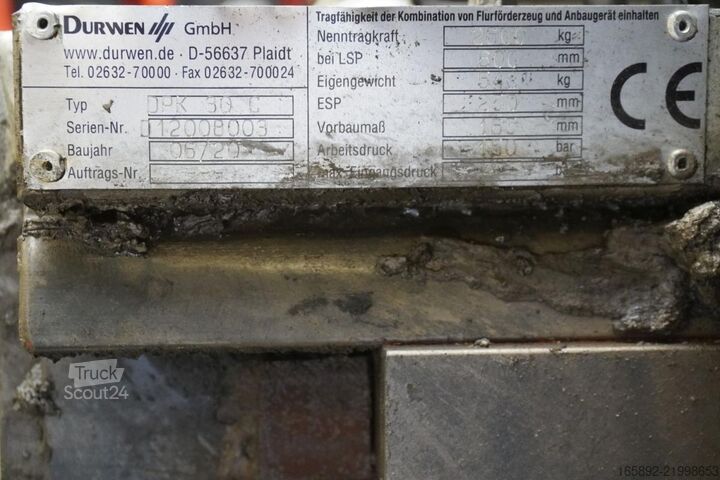 Costipatore DURWEN DURWEN VDPK 45 C Bereite 1120mm
