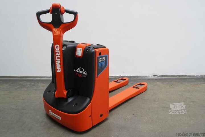 Carretilla elevadora baja Linde T 16 ION 1152