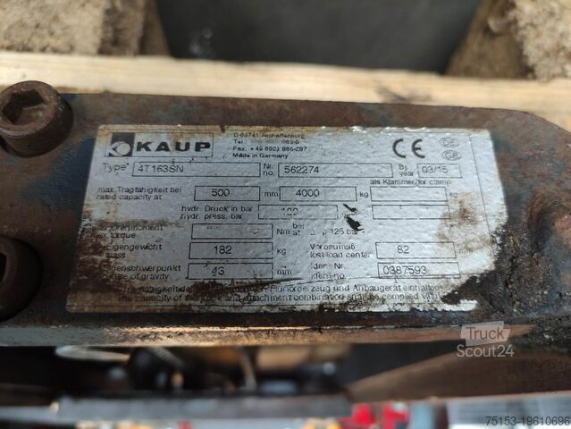 Fork positioners Kaup 4T163SN