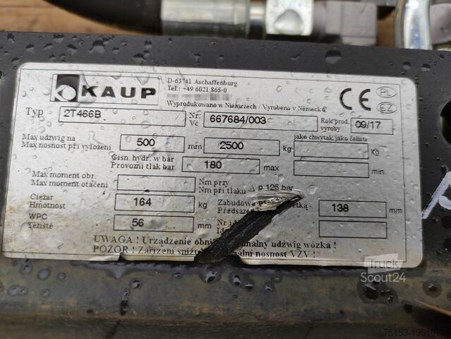 Gabelversteller Kaup 2T466B