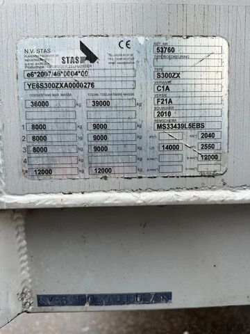 Ruchoma podłoga Stas S 300 ZX  * Schubboden/Walkingfloor*SANH*