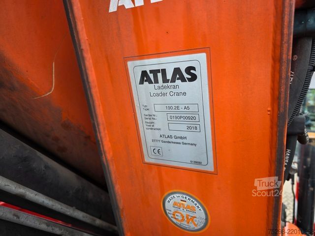 Vakio vetoauto MERCEDES-BENZ Antos 1843 / Retarder / Atlas 190.2E - A5